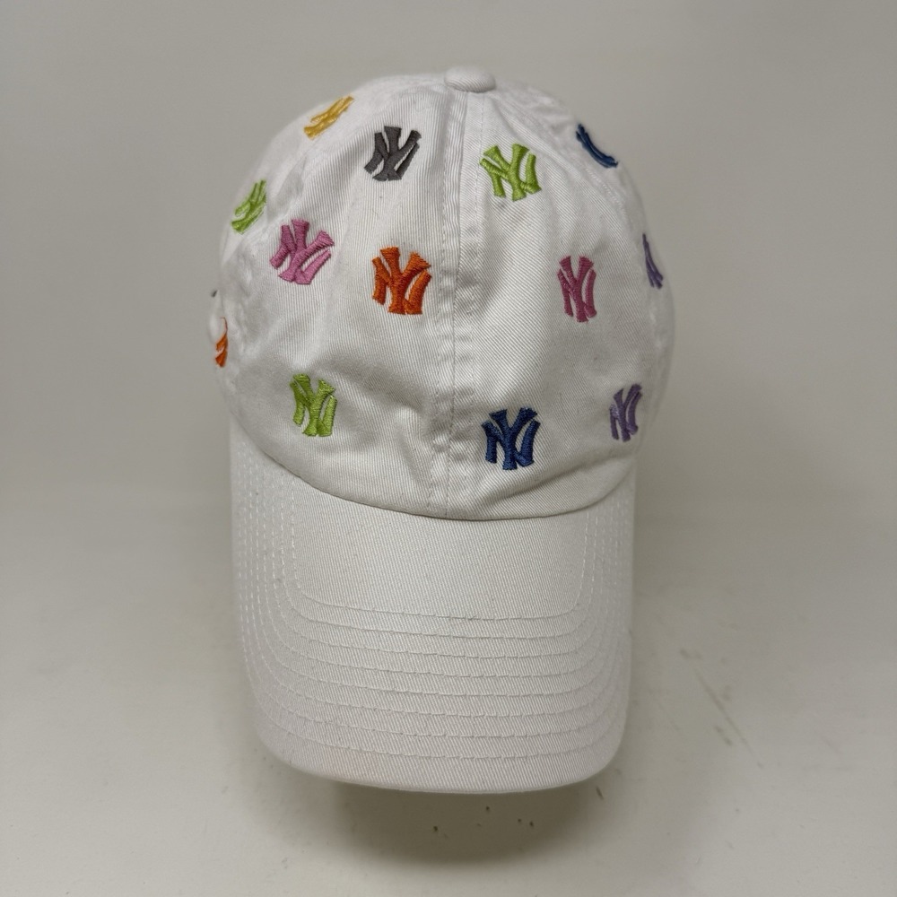 New York Yankees American Needle Hat All Over Logo Cooperstown Collection Cap